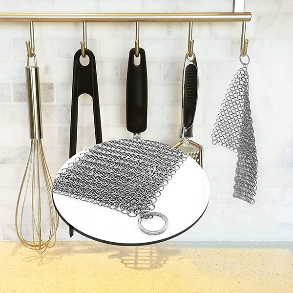 Stainless Steel Cast Iron Skillet Cleaner