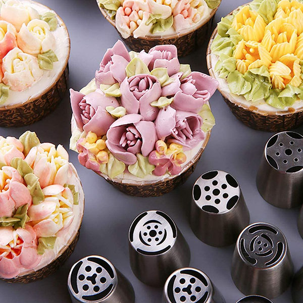 27pcs Russian Piping Tips Cake Decorating Supplies