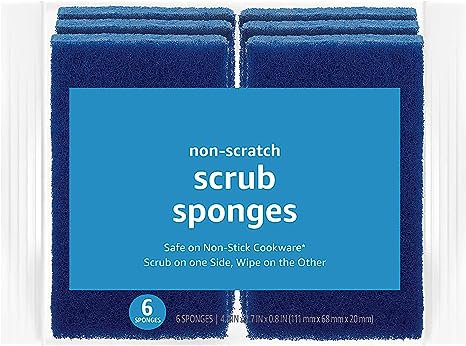 Non-Scratch Sponges, 6-Pack