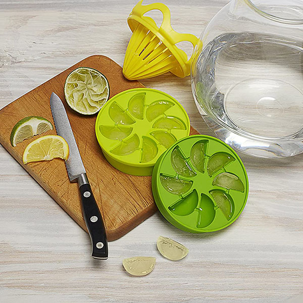 Lemon Drop Citrus Cube Infusion Set wiith Reamer and Silicon