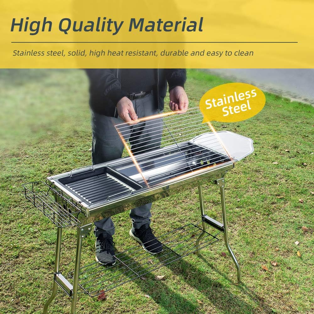 Portable Charcoal Grill,Outdoor BBQ Grill