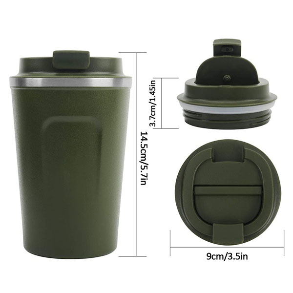 12 oz Stainless Steel Vacuum Insulated Coffee Mug