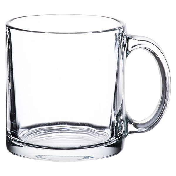 13 OZ 6 pieces Warm Beverage glass Mugs Set