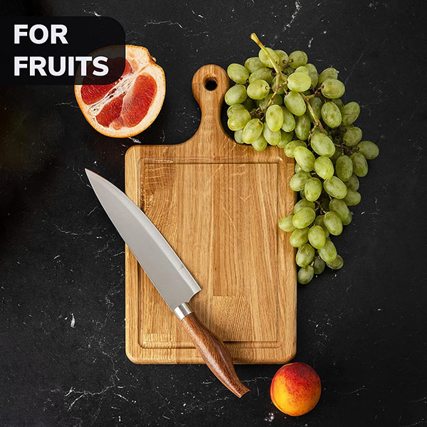 10x8 Inches Small Wood Cutting Board with Handle
