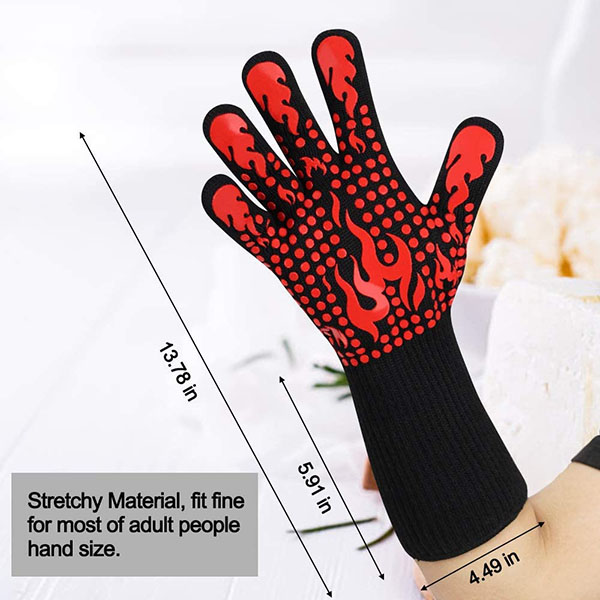 Heat Resistant Grilling Gloves