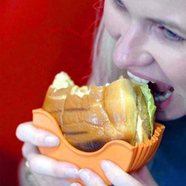collapsible burger sandwich box