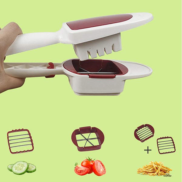 4 in 1 vegetable cut Multi - function chopping press