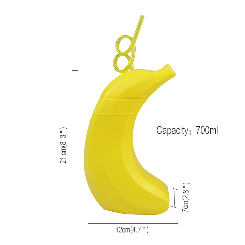Banana shaped cup 