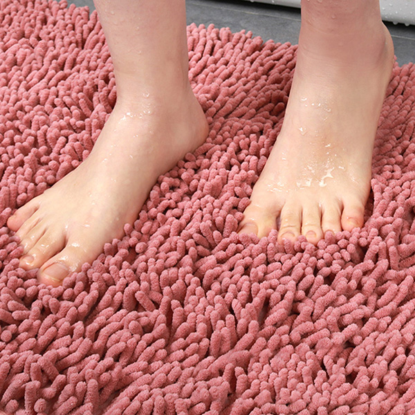 Chenille carpet mat