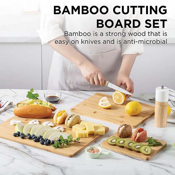 Set of 3 Kitchen Cutting Board