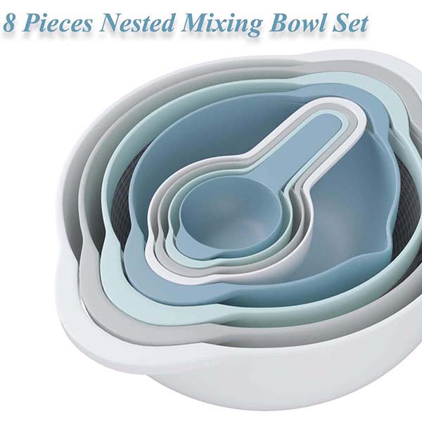 8 Piece Mixing Bowl Set