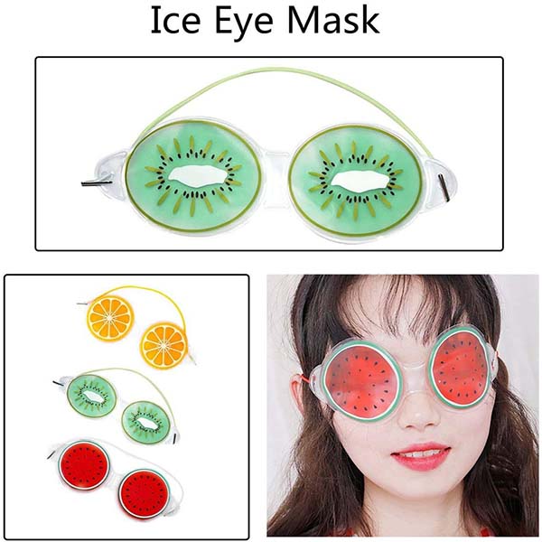 Fruit Themed Gel Eye Masks