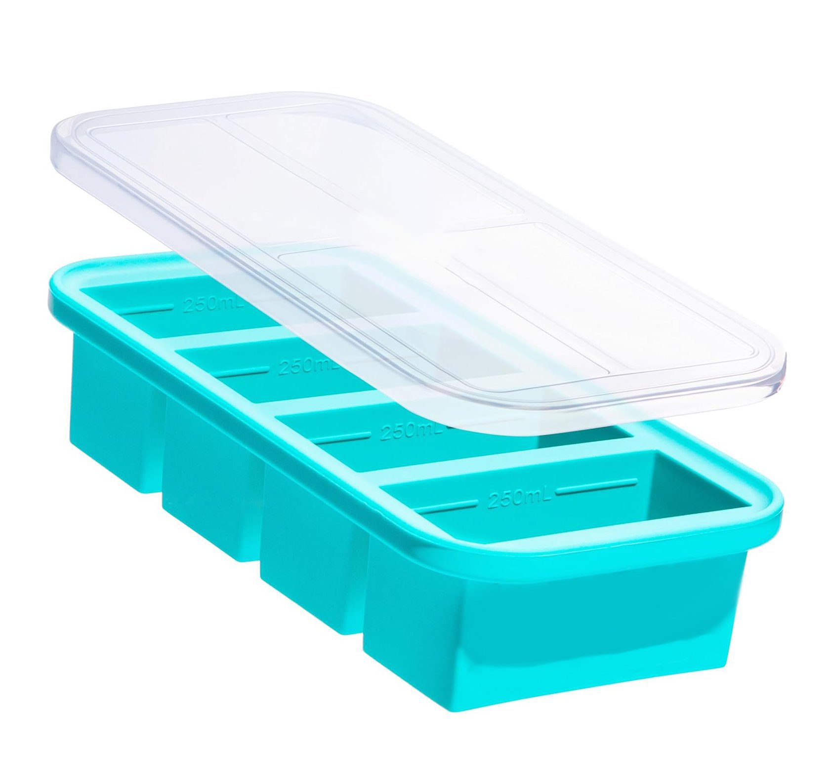 Souper Cubes 1 Cup Silicone Freezer Tray With Lid 