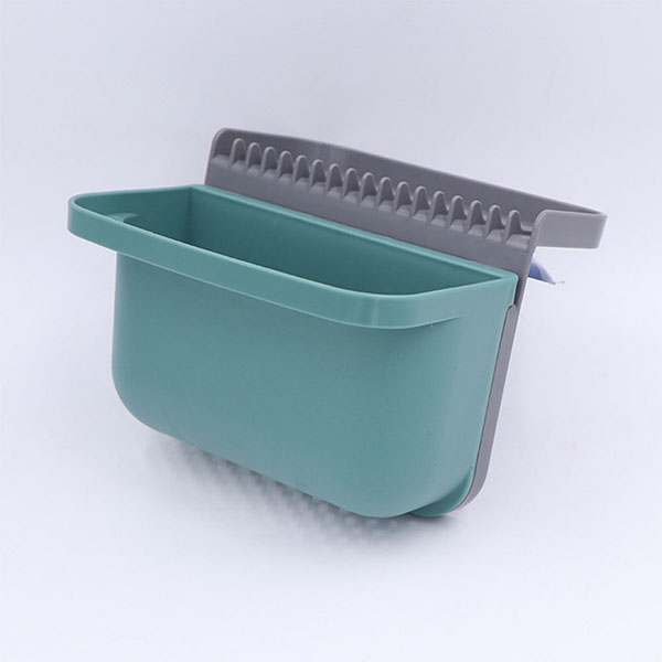 Sink caddy with sunction