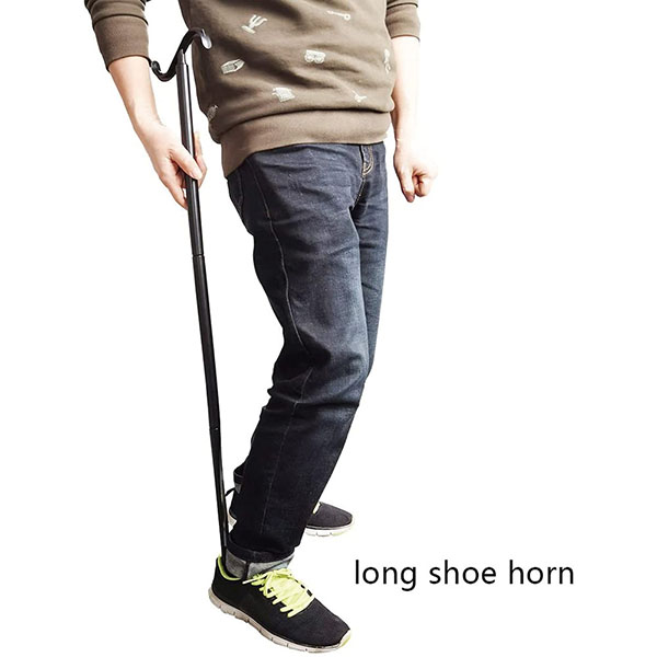 Adjustable Extended Dressing Stick with Shoe Horn 