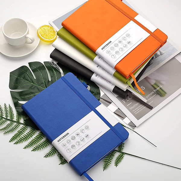  Journal Notebooks with Pen Loop
