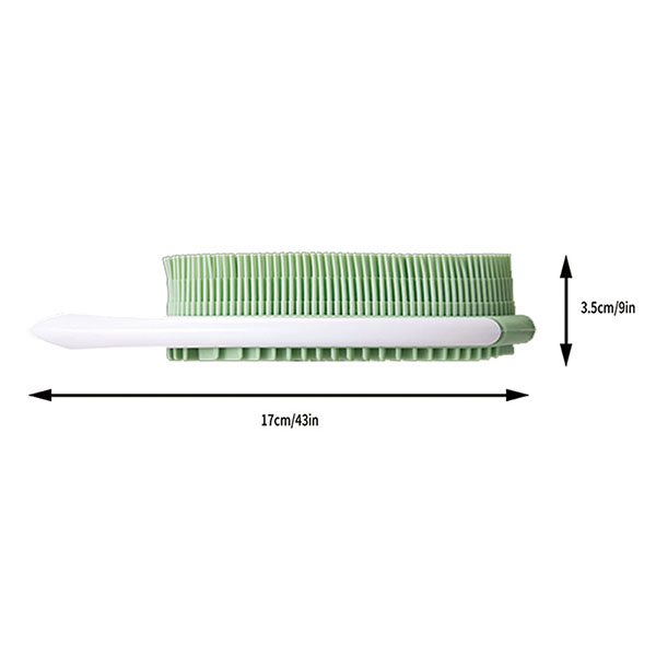 Double-sided Silicone scrubbing brush