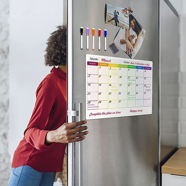 Magnetic Calendar for Refrigerator