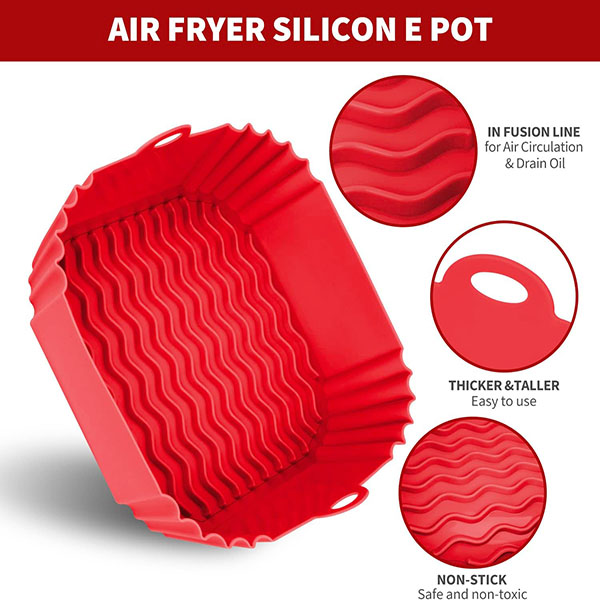 8 inch Reusable Air Fryer Pot 