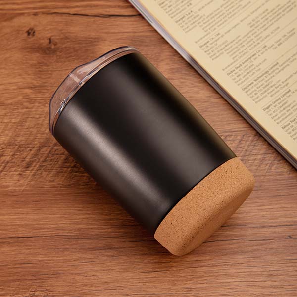 Cork bottom Vacuum Insulated Thermal Travel Mug