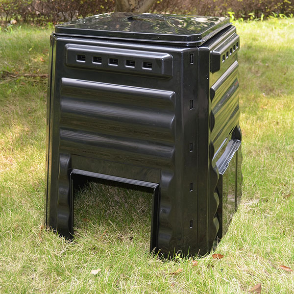 Hard Barrel type plastic compost bin 