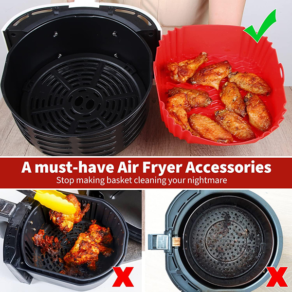 8 inch Reusable Air Fryer Pot 