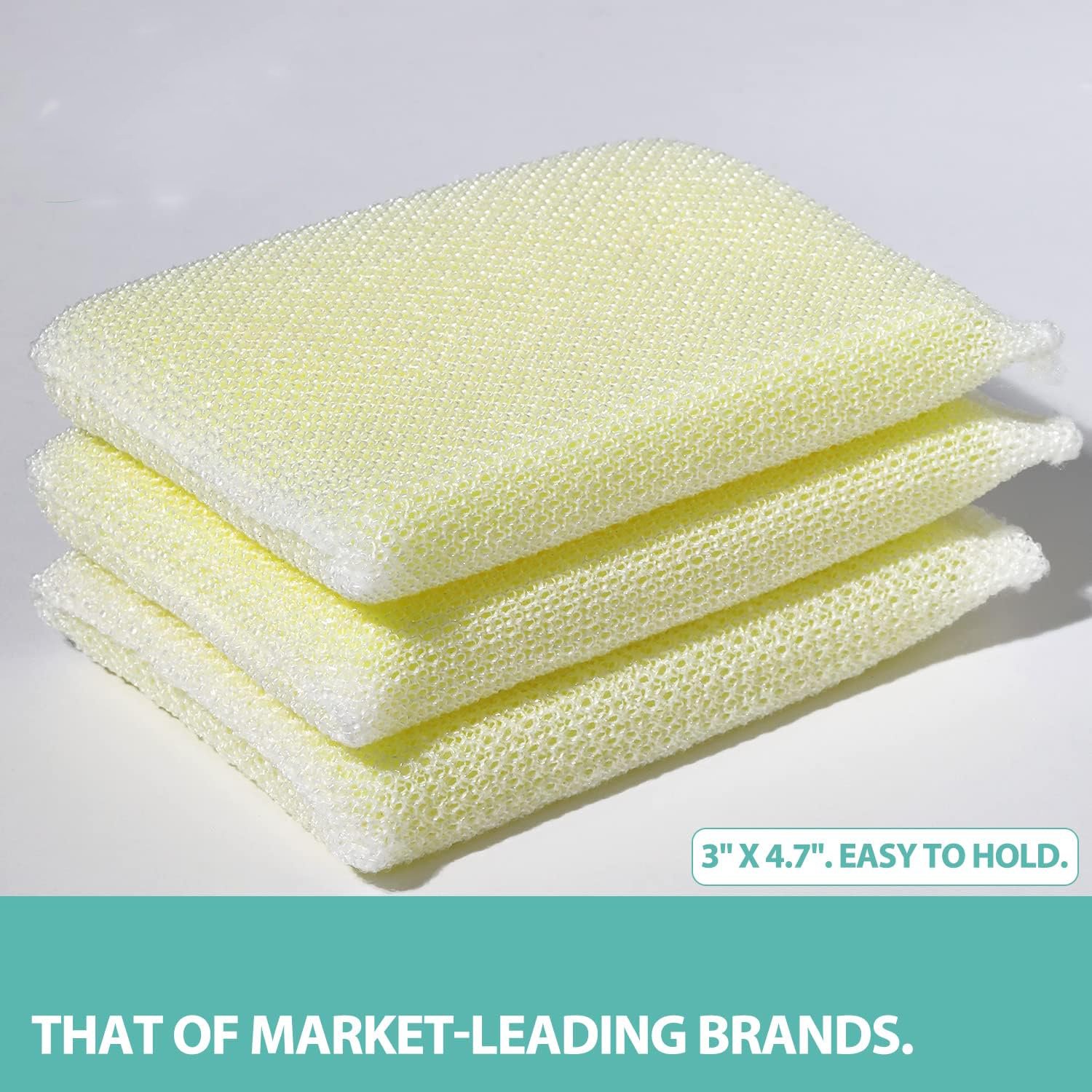 6 Pads All-Purpose Sponges Kitchen