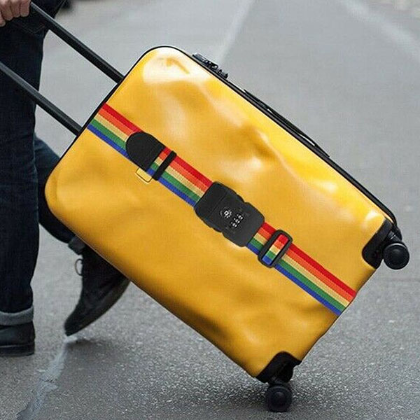 Adjustable Suitcase Belts with Combination Lock