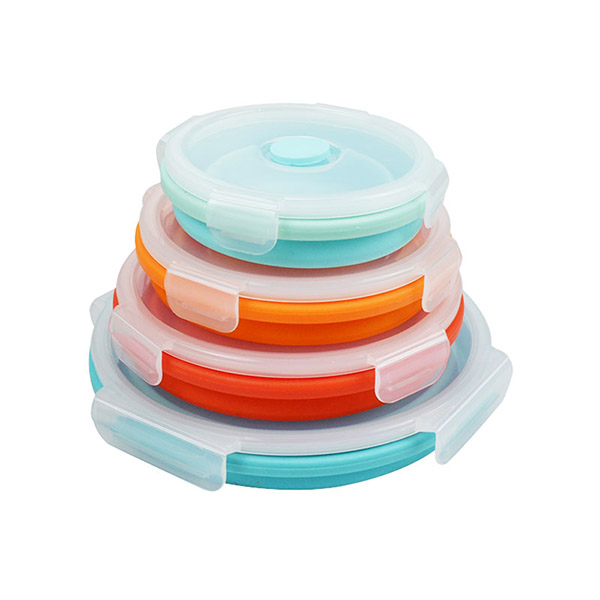Pack&Go round Collapsible Lunch Box