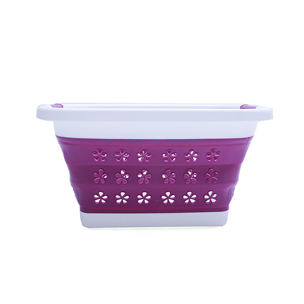 Collapsible Silicone Laundry Basket