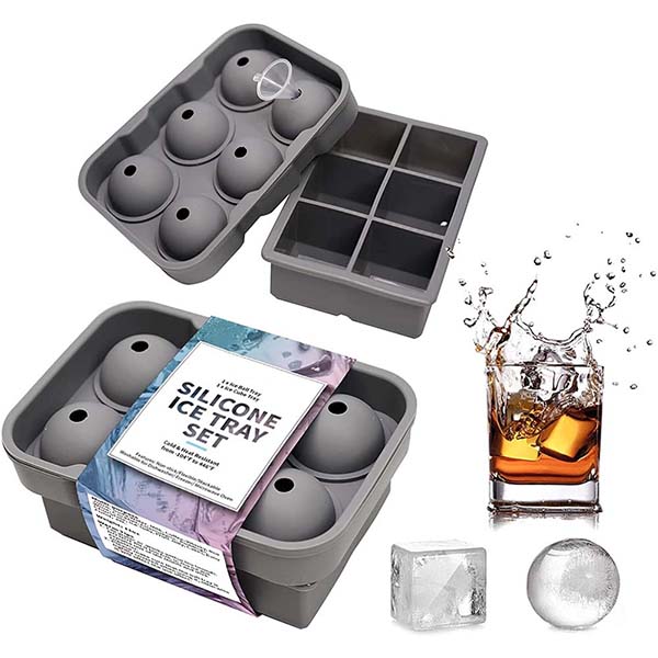 Silicone ice  tray set 