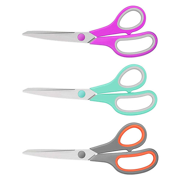 8 inch Multipurpose Scissors - 3 Pack