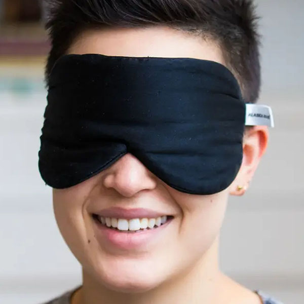 3D Contoured 100% Blackout Eye Mask