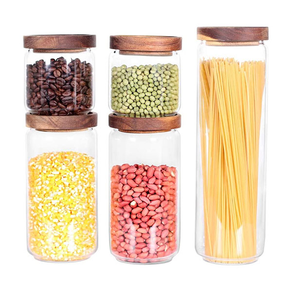 Glass Canisters for the kitchen