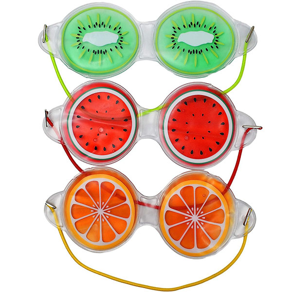 Fruit Themed Gel Eye Masks