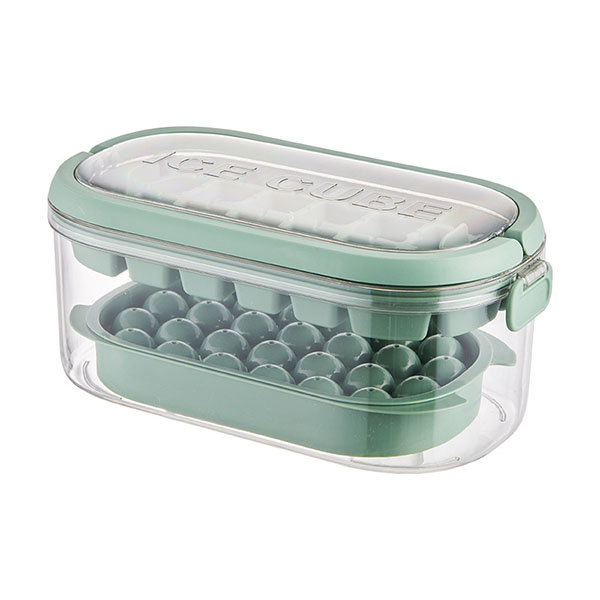 Ice cube tray with carry box