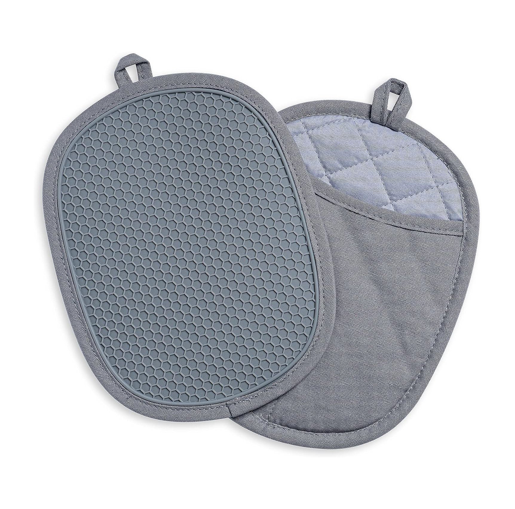 Heat Resistant Oven Hot Pads with Pockets