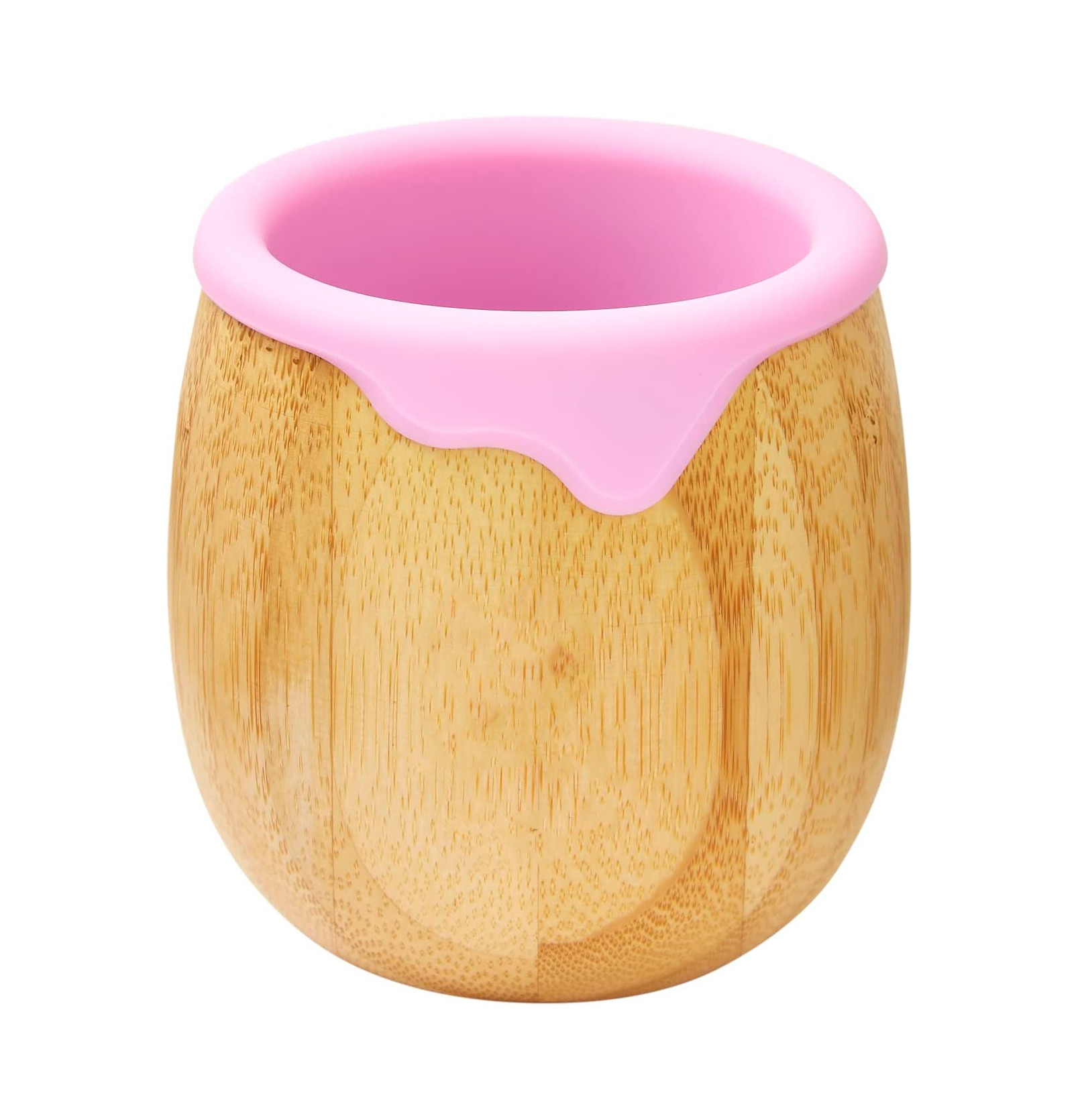 Bamboo Cup for Baby with Silicone Liner